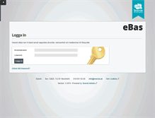 Tablet Screenshot of ebas.sverok.se